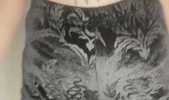 Gorgeous velvet trousers give me cameltoe