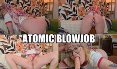 Nerd Gives Blowjob in an Atomic Wedgie with Lexi Dollface