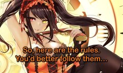 Hentai Anime JOI - Kurumi Tokisaki (Her Cards Decide your Fate)