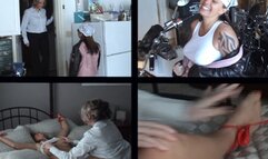 Bound Biker Bitch - Tickle Clip - MP4 - Standard Resolution