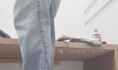 Long fitting room calves