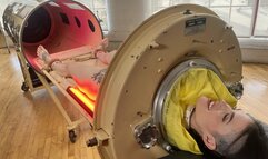 Elise Graves takes Reese for a ride in the Iron Lung