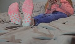 Ugg slipper and sock worship