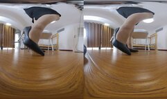 3D VR 180-degree ERER stockings rule