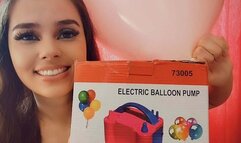 INFLANDO BALOES COM MAQUINA INFLATION MACHINE