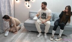 ALISA and KEVIN - We're back from the gym, are you happy? (4K)