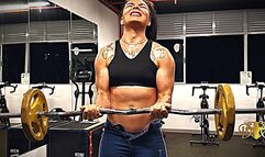 Emilia Clarkson - The Ultimate Biceps Challenge