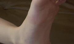 Relaxing Barefoot Massage & Toe Scrunching Close-Up