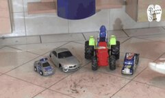 Cars under merciless Sneakers