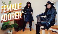 Female Adorer Reina Leather pov