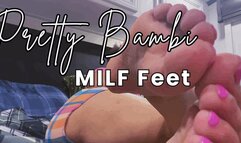 Pretty Bambi MILF Feet Pt 1