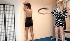 Victoria bare back whipping 1003