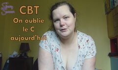 CBT - On oublie le C aujourd'hui