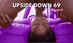 Lucy Dar Gets Face Fucked On Edge Of The Bed Upside Down