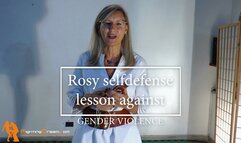 Rosy selfdefense lesson against gender vi