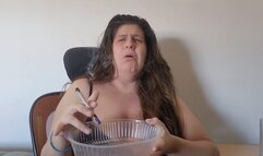 Smoking and coughing a lot