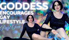 Goddess Encourages Gay Lifestyle 2