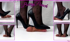 Teacher Cock Trampling in High Heels And Pantyhose - Cock Crush - Cockbox - Shoejob - Footjob - Foot Fetish - 1080HD