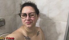 Alexyah woke up and went straight to the bathroom!