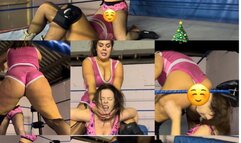 Crotch sitting, chest and face sitting plus Stinkface and submission