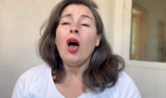 wet messy sneezing nose blowing snot play