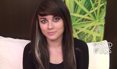 4 foot 11 russian teen sucks cock in this amateur porn video