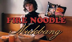 Fire Noodle Mukbang