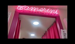 see how is this dress on me, spy me in a fitting room