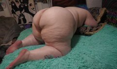 Spanking Big Ass with Hitachi Orgsm