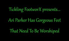 Ari Parker Has Gorgeous Feet That Need to be Worshiped