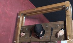 MISTRESS GAIA - CHOKING PILLORY - HD