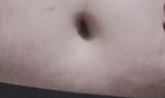 Smoking wearing a hot black baby doll