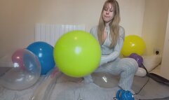 Balloon pump play and POP!