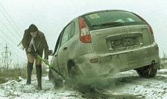 PEDAL PUMPING KARINA_ ON THE ROAD TO A FAVORITE FRIEND