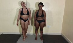 4K Big and Busty Real Catfight Perry vs Kera