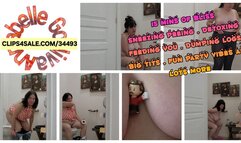 15 Min Of BLISS Toilet Pee Dumping Sneezing Feeding U Dancing Skimming Thru Our Queen Book n More