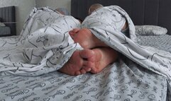 Flirting with legs under the sheets FFn