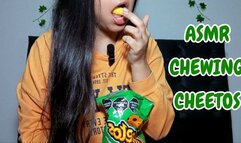 ASMR chewing Cheetos