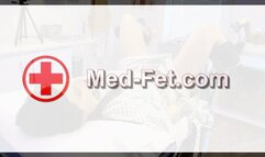 Nurse Kitty gets pussy examination stretching speculum and orgasm