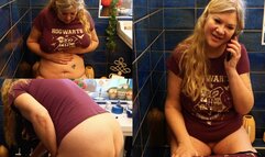 DOUBLE LOG BLOCKS THE PIPE