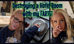 All Natural Farting: Candid Hotel Room Farts Marathon Running Weekend Vlog