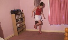 Sophie's Camcorder Tape Stomping In High Heels