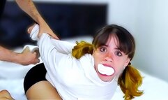 Sweet Dreams, Nani! A SOCKING Surprise in Her Mouth Ensures a QUIET Night!