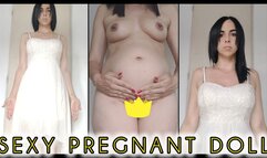 Sexy pregnant doll!