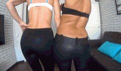 Compare our latex and spandex asses 3