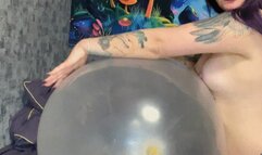 Val looner sittopop and blow pop cristall balloons