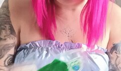 Val sittopop cristal green 24 inch balloon