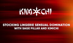 Stocking Lingerie Sensual Domination with Sage Pillar and KimChi