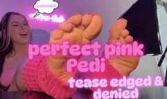 Pink Pretty Pedi JOI (For Losers)