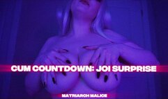 Cum Countdown JOI Surprise